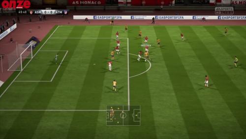 Monaco - Atlético Madrid : simulation sur FIFA