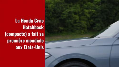 Honda Civic (2022) : la compacte en vidéo