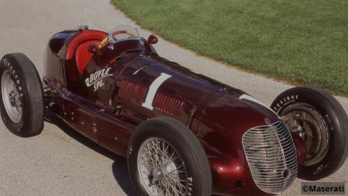 La Maserati 8CTF “Boyle Special” fête les 80 ans de sa victoire aux 500 Miles d'Indianapolis