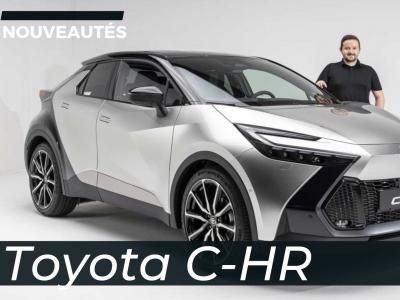 Toyota C-HR 2023 : à bord de la 2ème génération du SUV hybride “presque coupé”