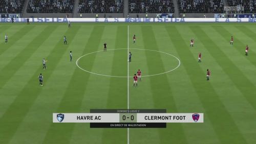 FIFA 20 : notre simulation de Le Havre FC - Clermont Foot 63 (L2 - 36e journée) 