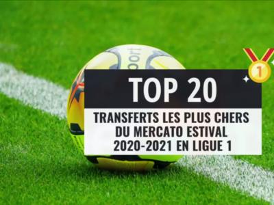 Top 20 : les plus gros transferts du mercato estival 2020-2021 en Ligue 1