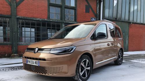 Essai du nouveau Volkswagen Caddy (2021) : 1er contact avec le ludospace de 5e génération