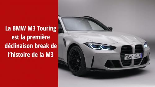 BMW M3 Touring (2022) : la première déclinaison break de la M3 en vidéo