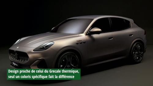 Maserati Grecale Folgore (2023) : la déclinaison 100% électrique du SUV en vidéo
