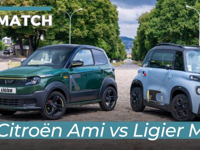 Citroën Ami vs Ligier Myli : le match des poids coqs
