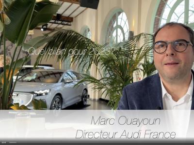 Resultats Audi 2023: Interview Marc Ouayoun