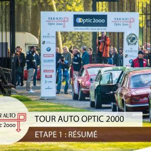 Tour Auto 2017 - Tour Auto 2018 Jour 1 : Paris - Besançon