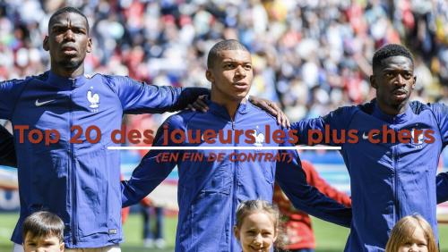 Top 20 des joueurs les plus chers en fin de contrat