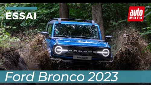 Essai Ford Bronco 2023 : banco pour le Bronco