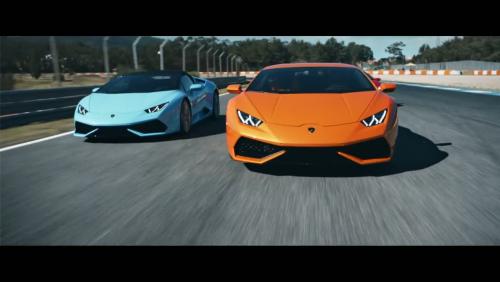 Toute la gamme Lamborghini Huracan s'affronte sur circuit