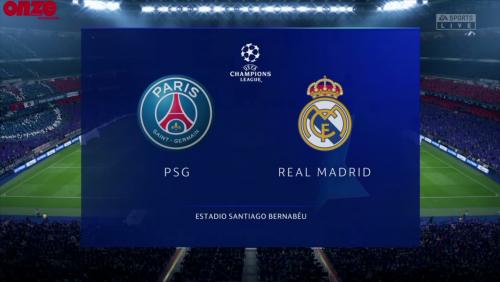FIFA 20 : on a simulé PSG - Real Madrid de Ligue des Champions