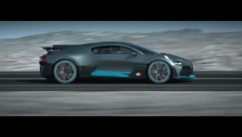 Bugatti Divo : voiture de course en tailleur