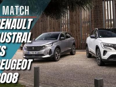 Match : le nouveau Renault Austral affronte le Peugeot 3008