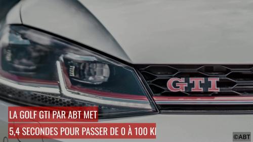 Volkswagen Golf GTI : ABT gonfle la puissance de la 7e génération
