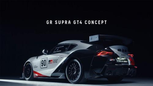 Toyota GR Supra GT4 : le concept en vidéo