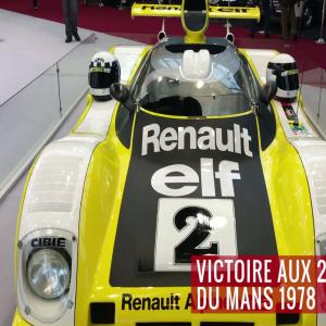 Salon Rétromobile 2018 - Rétromobile 2018 : Renault Alpine A442 B (1978)