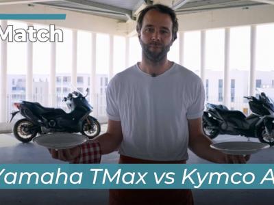 Match : Yamaha Tmax vs Kymco AK 550