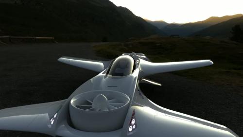 DeLorean Aerospace : la vidéo de la voiture volante DR-7-VTOL