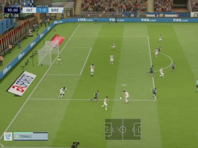 Inter Milan - Brescia sur FIFA 20 : résumé et but (Serie A - 29e journée)