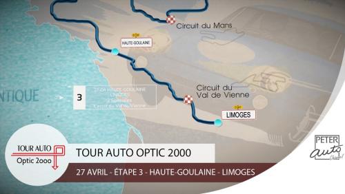 Tour Auto | Étape 3 : Haute-Goulaine - Limoges