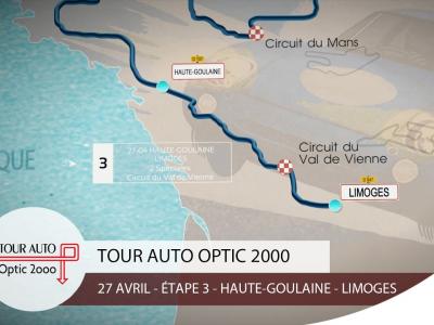 Tour Auto | Étape 3 : Haute-Goulaine - Limoges