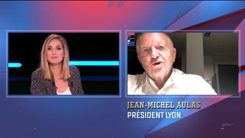 Jean-Michel Aulas en direct dans le CSC - Canal Sports Club