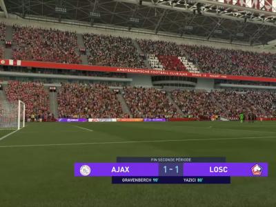 Ajax - LOSC : notre simulation FIFA 21 (1/16ème de finale retour de Ligue Europa)