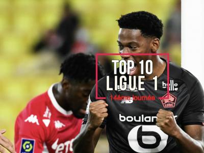 Top10 Buteurs de Ligue1 - 14eme journee