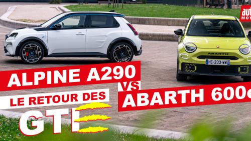 Alpine A290 vs Abarth 600e : quelle GTI électrique choisir ?