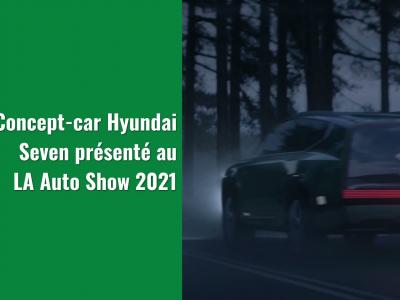 Hyundai Seven : le luxueux concept électrique en vidéo