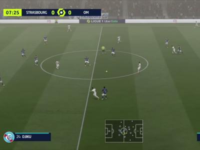 FIFA 21 : notre simulation de RC Strasbourg - OM (L1 - 10e journée)