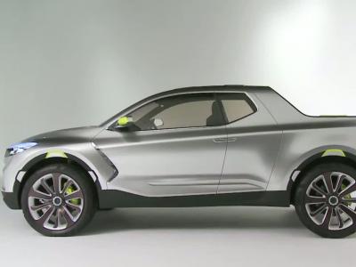 Detroit 2015 : Hyundai Santa Cruz Crossover Truck Concept