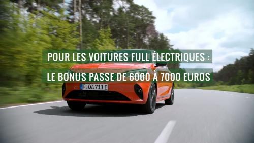 Nouveau bonus écologique : les détails pour les véhicules 100% électriques