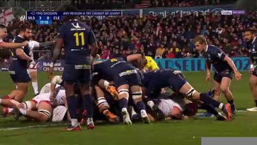 Champions Cup : Clermont s'incline face à l'Ulster