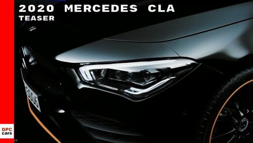 Mercedes CLA : le teaser officiel du coupé 4 portes