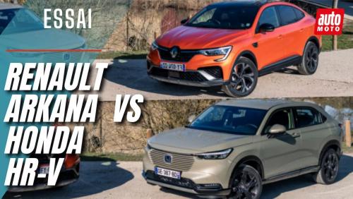 Renault Arkana vs Honda HR-V : le match des originaux