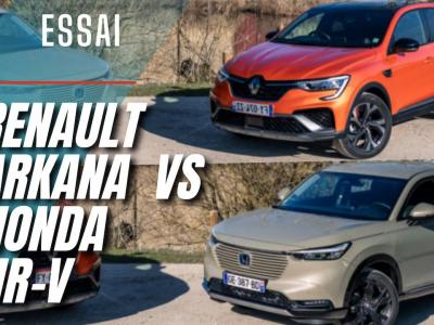 Renault Arkana vs Honda HR-V : le match des originaux