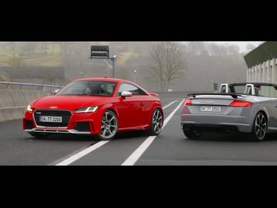 Nouvelle Audi TT RS : 400 ch pour le 5-cylindres
