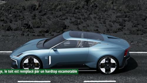 Polestar O2 (2022) : le concept de cabriolet électrique en vidéo
