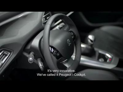 L'ergonomie de la Peugeot 308 présentée par Gilles Vidal