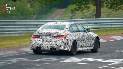 La nouvelle BMW M3 G80 (2021) a été aperçue en séance d'entraînement sur le Nürburgring 