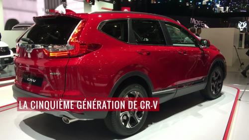 Salon de Genève 2018 - La Honda CR-V 2018 en vidéo au salon de Genève