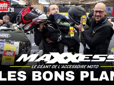 Salon du 2 Roues à Lyon : les bons plans équipements motos avec Maxxess