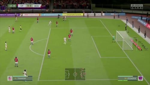 Clermont Foot 63 - AC Ajaccio sur FIFA 20 : résumé et buts (L2 - 33e journée)