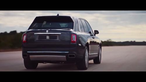 Le Rolls-Royce Cullinan en vidéo