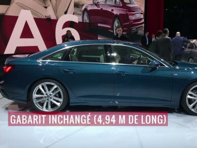 L'Audi A6 en vidéo depuis le salon de Genève 2018