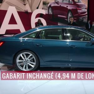 Salon de Genève 2018 - L'Audi A6 en vidéo depuis le salon de Genève 2018