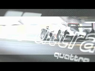 André Lotterer au volant de l'Audi TT Ultra Quattro Concept
