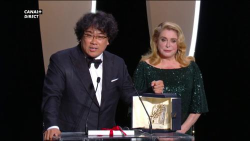 Festival de Cannes 2019 : la réaction de la Palme d'or, le réalisateur Bong Joon-Ho